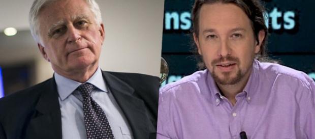 Paolo Vasile y Pablo Iglesias en imagen Paolo Vasile y Pablo Iglesias en imagen