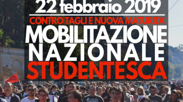 "Bocciamo il governo": il 22 febbraio studenti in piazza in tutta Italia