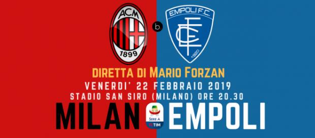 Serie A 25^ giornata, Stadio San Siro, Milan - Empoli Serie A 25^ giornata, Stadio San Siro, Milan - Empoli