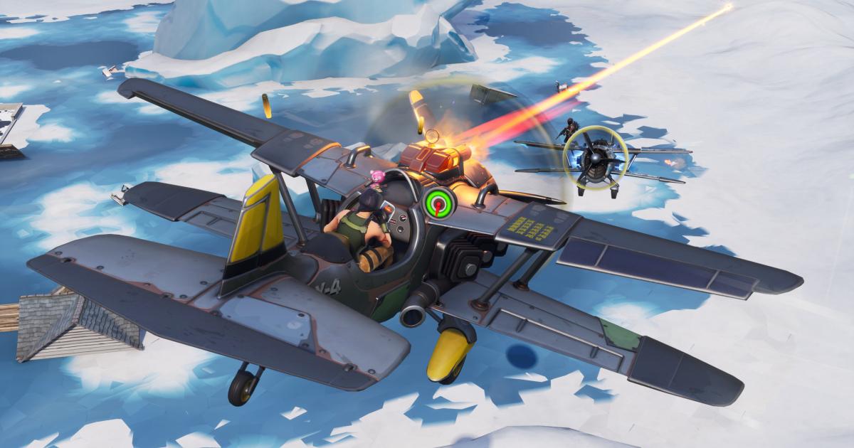 nerf planes fortnite