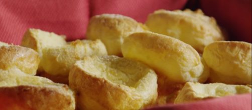 Yolkshire pudding is a popular side dish that gets its origin from the county of the same name in England. [Image source: Allrecipes/YouTube]
