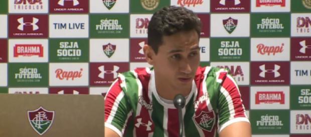 Ganso estreou pelo Flu na última sexta (Foto: Maximilian Pimenta/ Fluminense F.C.) Ganso estreou pelo Flu na última sexta (Foto: Maximilian Pimenta/ Fluminense F.C.)