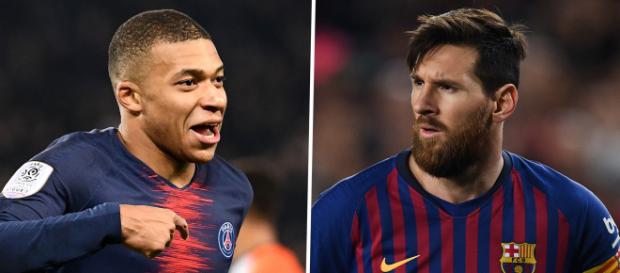 Mbappé et Messi se rendent coups pour coups Mbappé et Messi se rendent coups pour coups