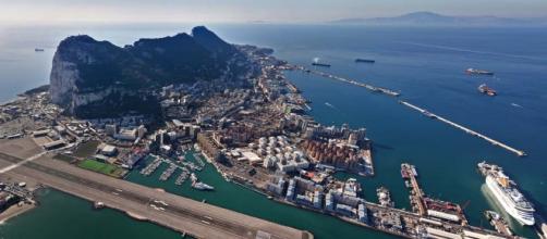 Gibraltar is a small British Overseas Territory on the southern coast of Spain. [Image Port of Gibraltar/Wikimedia]