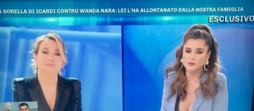 Ivana Icardi a Domenica Live contro Wanda Nara
