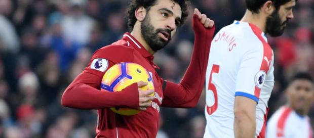 Mohamed Salah diving: Liverpool forward's simulation earns ... - goal.com Mohamed Salah diving: Liverpool forward's simulation earns ... - goal.com