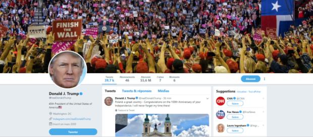 Donald Trump, l'éternelle guerre des mots sur les réseaux sociaux - lejdd.fr Donald Trump, l'éternelle guerre des mots sur les réseaux sociaux - lejdd.fr