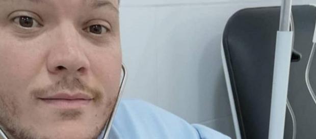 Ferrugem doente posta mensagem do hospital (Reprodução Instagram) Ferrugem doente posta mensagem do hospital (Reprodução Instagram)