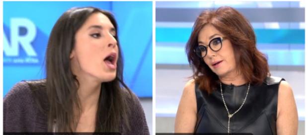 Irene Montero y Ana Rosa Quintana en imagen Irene Montero y Ana Rosa Quintana en imagen