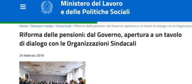 Riforma pensioni, verso nuovo confronto tra Governo e sindacati Riforma pensioni, verso nuovo confronto tra Governo e sindacati