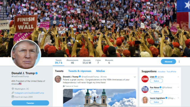 Donald Trump, l'éternelle guerre des mots sur les réseaux sociaux - lejdd.fr