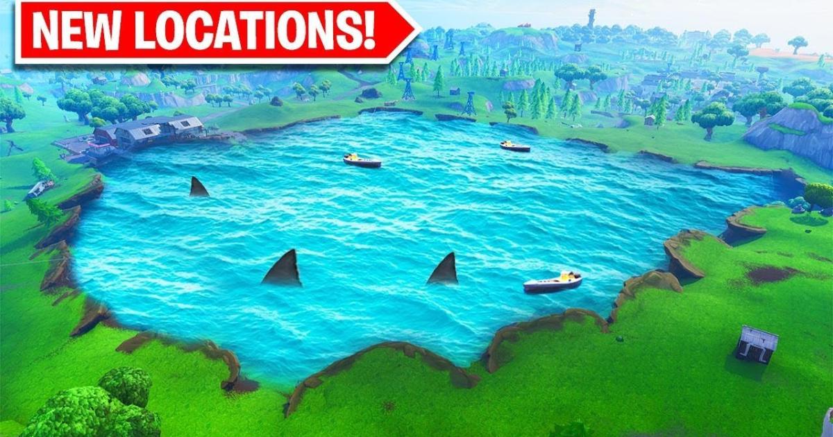New Fortnite Season 8 Location Sharky Shrubs Has!    Been Leaked - 