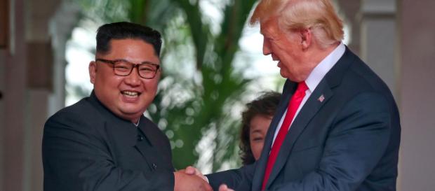 Confiant, Donald Trump assure qu'il n'y a "plus de menace" Confiant, Donald Trump assure qu'il n'y a "plus de menace"