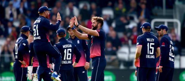 England West Indies lock horns for 4th ODI (Image via ICC/Twitter) England West Indies lock horns for 4th ODI (Image via ICC/Twitter)
