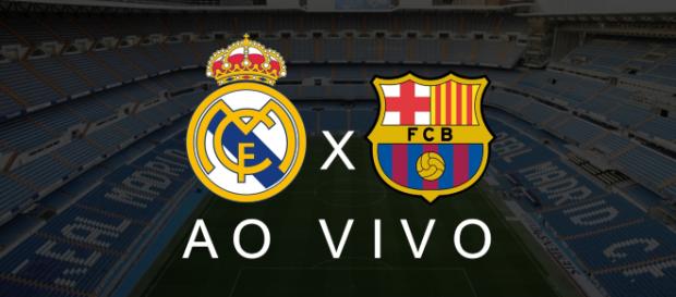 Real Madrid x Barcelona ao vivo (Reprodução Youtube Jogos ao Vivo) Real Madrid x Barcelona ao vivo (Reprodução Youtube Jogos ao Vivo)