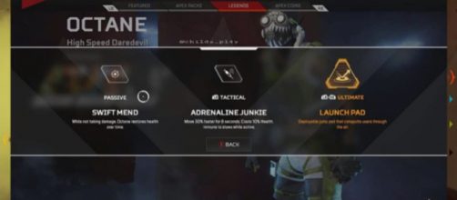 Apex Legends: An upcoming character with abilities like Swift Mend may have leaked [Image source: childz_pl4y via The Gaming Merchant/YouTube]