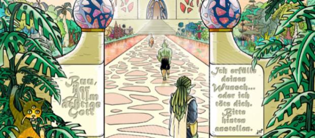 "Buu, der Allmächtige Gott - Ich erfülle deinen Wunsch... oder ich töte dich. Bitte hinten anstellen." - Dragon Ball Multiverse "Buu, der Allmächtige Gott - Ich erfülle deinen Wunsch... oder ich töte dich. Bitte hinten anstellen." - Dragon Ball Multiverse