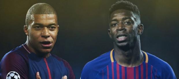 Mercato : le PSG aimerait réunir Mbappé et Dembélé Mercato : le PSG aimerait réunir Mbappé et Dembélé