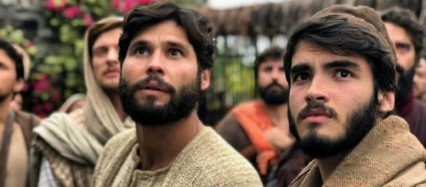 Jesus será criticado pelos fariseus e judeus (Foto: Record TV) Jesus será criticado pelos fariseus e judeus (Foto: Record TV)