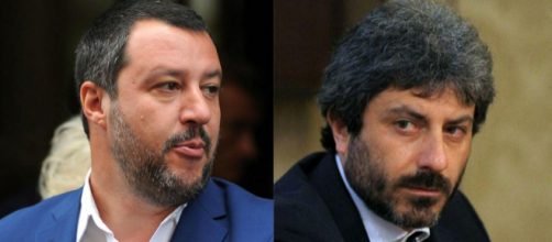Scontro totale tra Matteo Salvini e Roberto Fico
