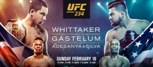 UFC 234 Melbourne: Whittaker vs Gastelum in diretta su DAZN