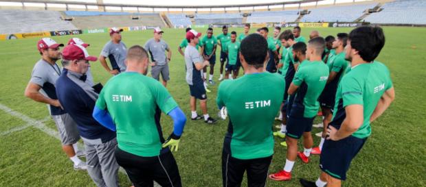 Fluminense deve ter duas mudanças para encarar o River-PI (Reprodução/Twitter/@FluminenseFC) Fluminense deve ter duas mudanças para encarar o River-PI (Reprodução/Twitter/@FluminenseFC)