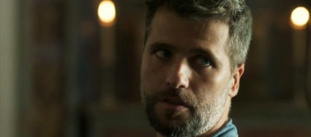 Gabriel de O Sétimo Guardião (Reprodução/TV Globo) Gabriel de O Sétimo Guardião (Reprodução/TV Globo)
