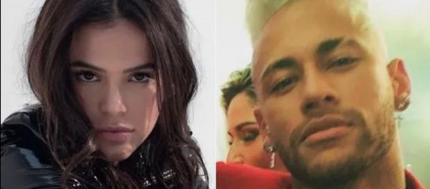 Bruna e Neymar (Foto reprodução) Bruna e Neymar (Foto reprodução)