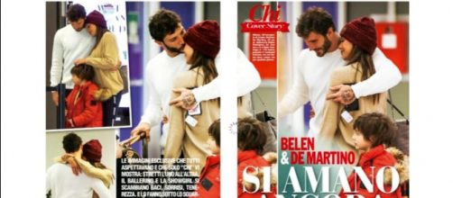 Belen e Stefano fanno sognare: baci, abbracci e carezze all'aeroporto a 3 anni dall'addio.