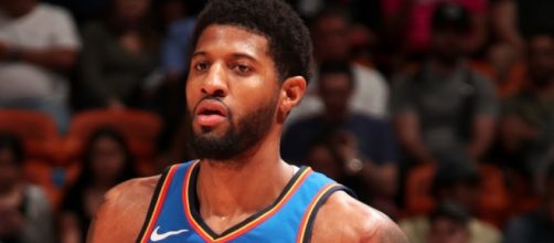 OKC received 39 points from Paul George in a win over Orlando on Tuesday (Feb. 5). [Image via ESPN/YouTube]