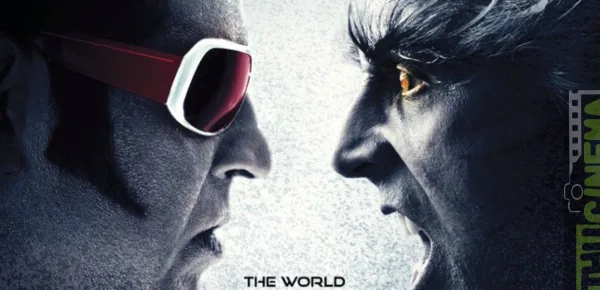 2.0 the poster showing Rajinikanth and Akshay kumar .Photo-image-( credit screenshot times channel/youtube.com)