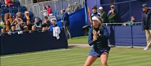 22 year old Londoner Harriet Dart makes successful Fed Cup debut versus Slovenia in Bath - Picture by Dave Adair 22 year old Londoner Harriet Dart makes successful Fed Cup debut versus Slovenia in Bath - Picture by Dave Adair