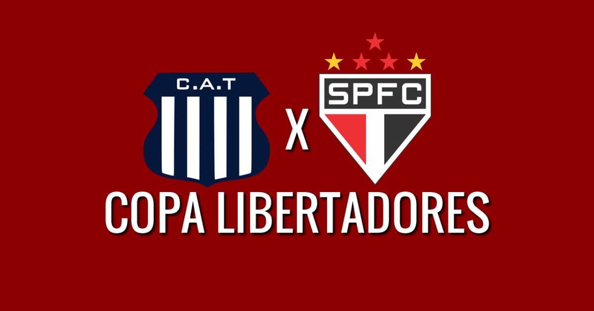 Talleres x São Paulo: Globo e SporTV transmitem o jogo ao vivo nesta