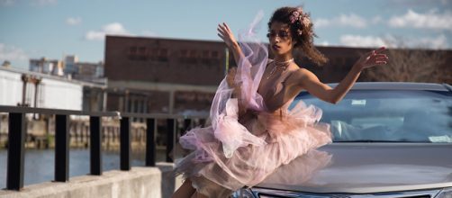 Dance artist Celine (née De La Croix) is inspired by Brooklyn. / Photos via Chelsea Robin Lee and Michael Popp, used with permission.