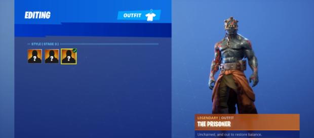 Fortnite Players Can Now Unlock Stage 3 Of The Prisoner Skin - stage 3 prisoner can now be unlocked image credit game!    screenshot
