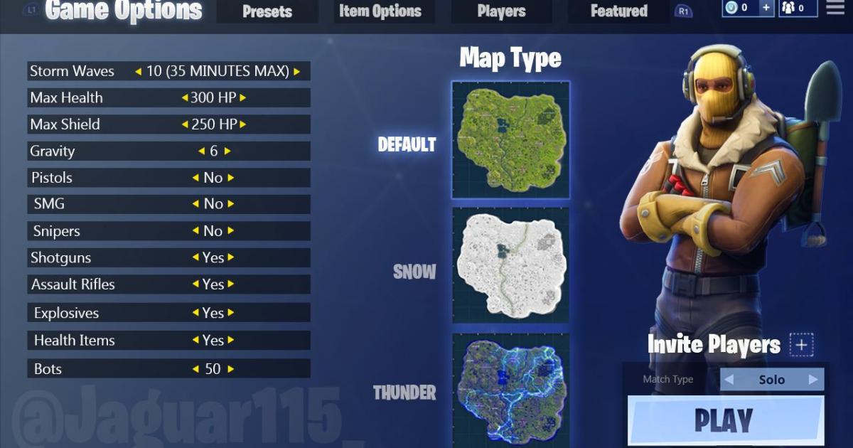 epic games announcement on fortnite s custom matchmaking allows testing via creators - fortnite custom game key generator