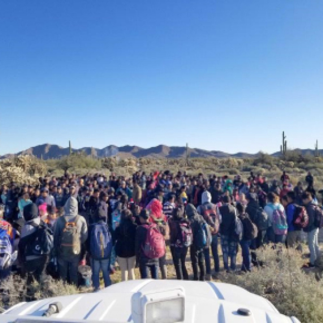 Central Americans enter illegally/Courtesy of CBP