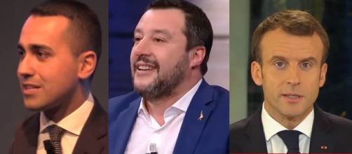 Di Maio, Salvini e Macron sono tra i protagonisti della querelle Italia-Francia