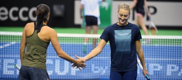 Fed Cup : Caroline Garcia lancera les Bleues, samedi. Fed Cup : Caroline Garcia lancera les Bleues, samedi.