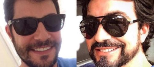 Padre Fábio e Evaristo Costa (Reprodução Instagram)