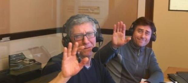 Francesco Pancani e Silvio Martinello: l'ex ciclista dal 2014 è stato commentatore tecnico per Rai Sport. Francesco Pancani e Silvio Martinello: l'ex ciclista dal 2014 è stato commentatore tecnico per Rai Sport.