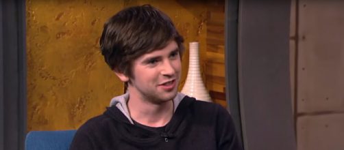 Freddie Highmore is feeling proud and fulfilled on The Good Doctor. [Image source: Popcorn with Peter Travers/YouTube]