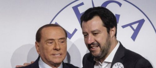 Silvio Berlusconi e Matteo Salvini.