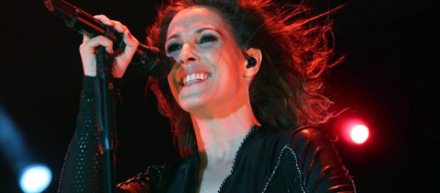 Fotografía de Malú en uno de sus conciertos Fotografía de Malú en uno de sus conciertos