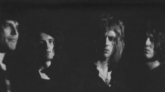 I Queen nel 1970 con il primo bassista Mike Grose