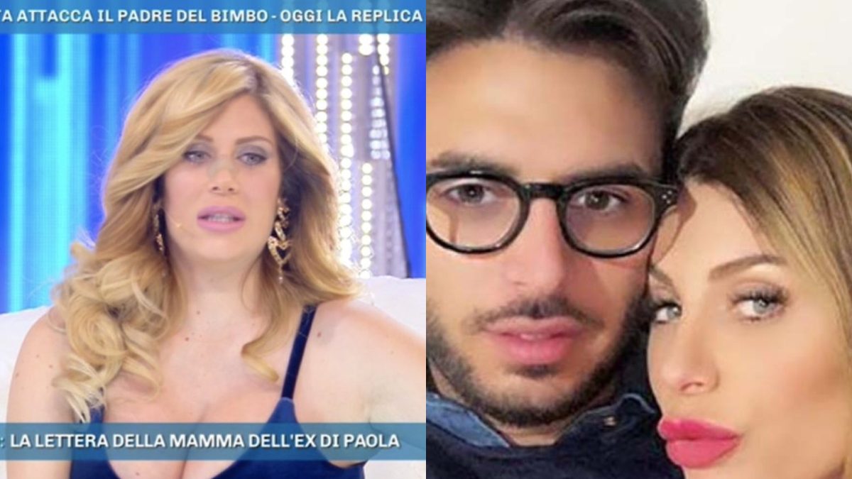 Paola Caruso in lacrime a Domenica Live dopo il parto Il padre