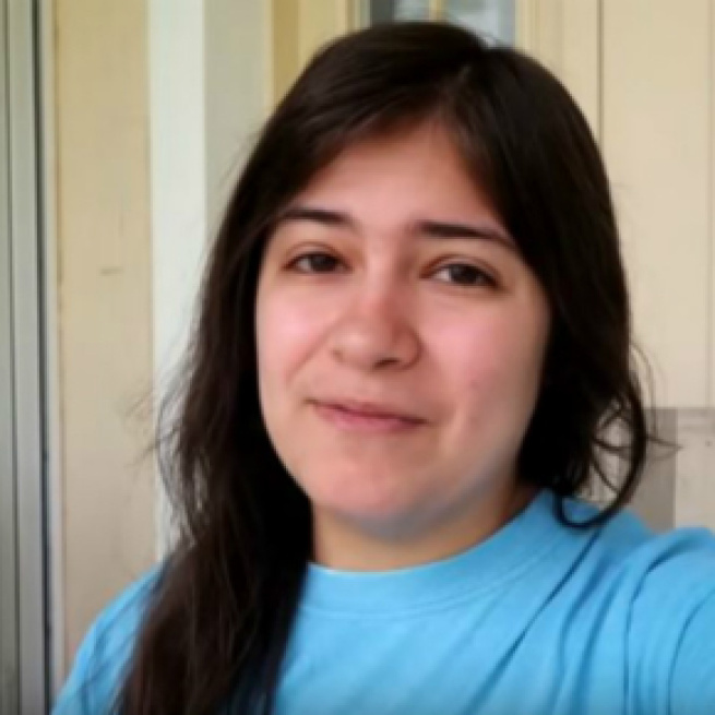 A screenshot of Jaquie looking happier as she talks about her recent milestone- Image credit - Chronically Jaquie | YouTube