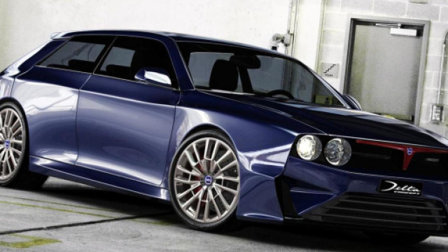 Lancia Delta HF Integrale concept digitally imagined - motor1.com
