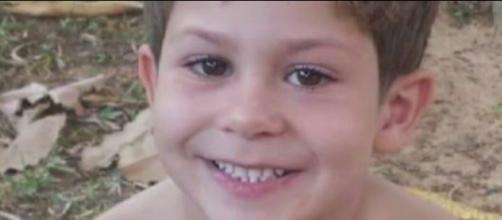 Rafael Rodrigues de Oliveira de 8 anos morre após quatro dias internado em Goiânia (Foto: Reprodução/ TV Anhanguera)