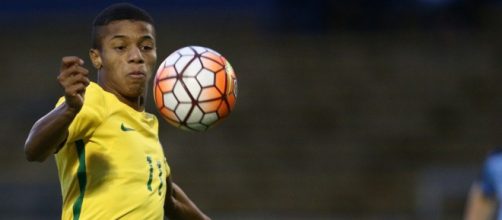 Jogador David Neres está convocado para Seleção Brasileira (Imagem: Reprodução/Twitter - CBF Futebol/Lucas Figueiredo/CBF)